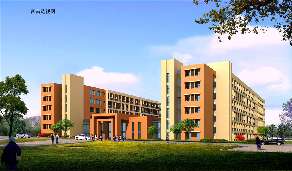 中北大学学生公寓 透视一